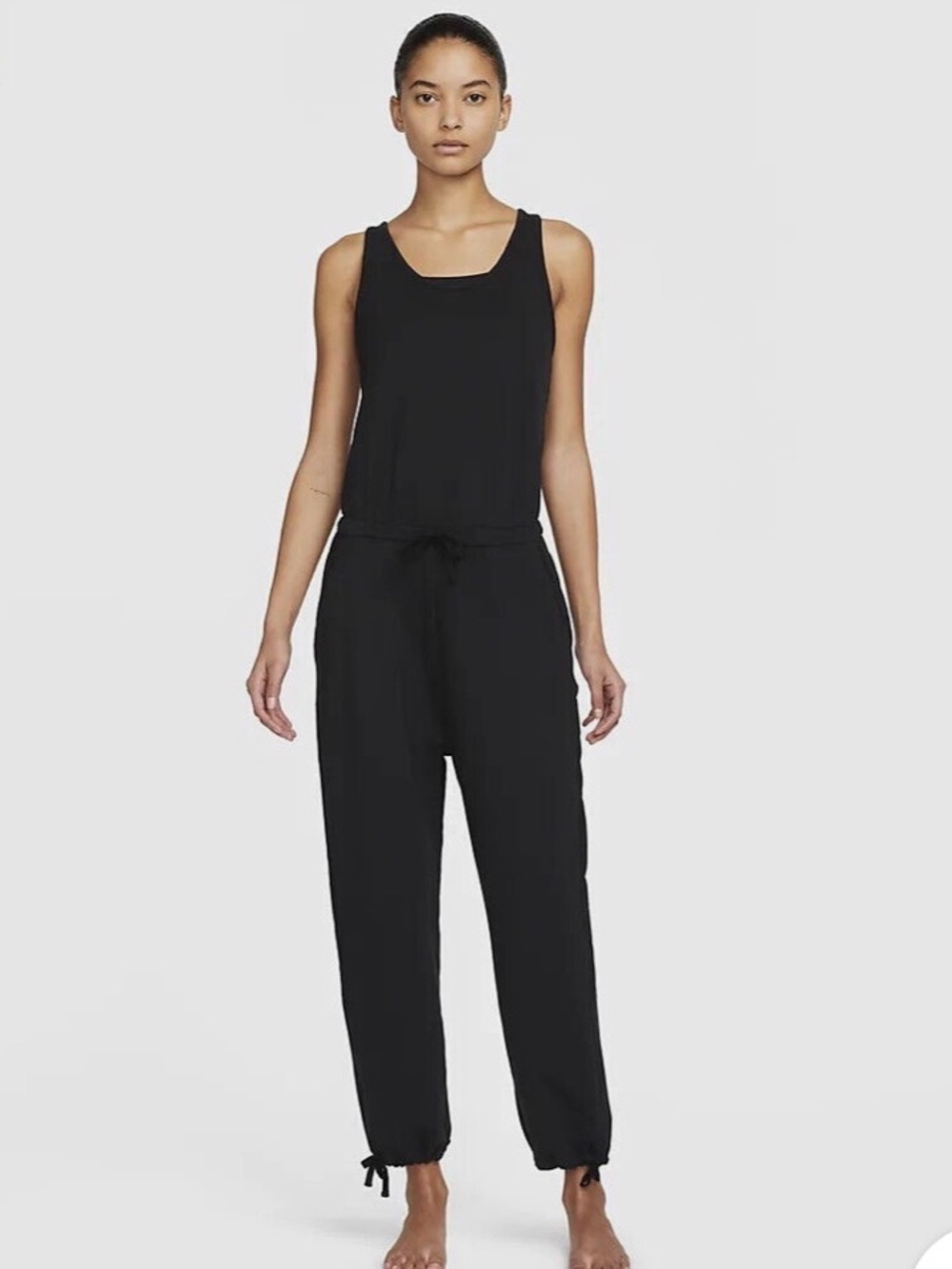 Nike Yoga Women’s Black Sleeveless Jumpsuit
